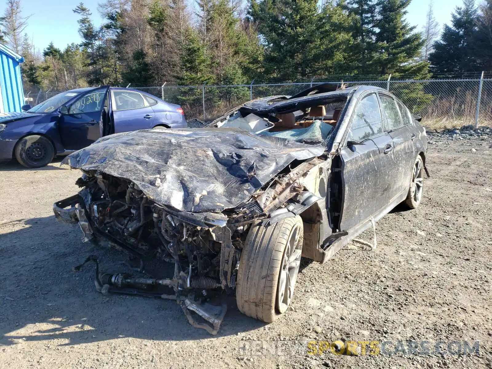 9 Photograph of a damaged car WBAJS7C09LBN96847 BMW M5 2020