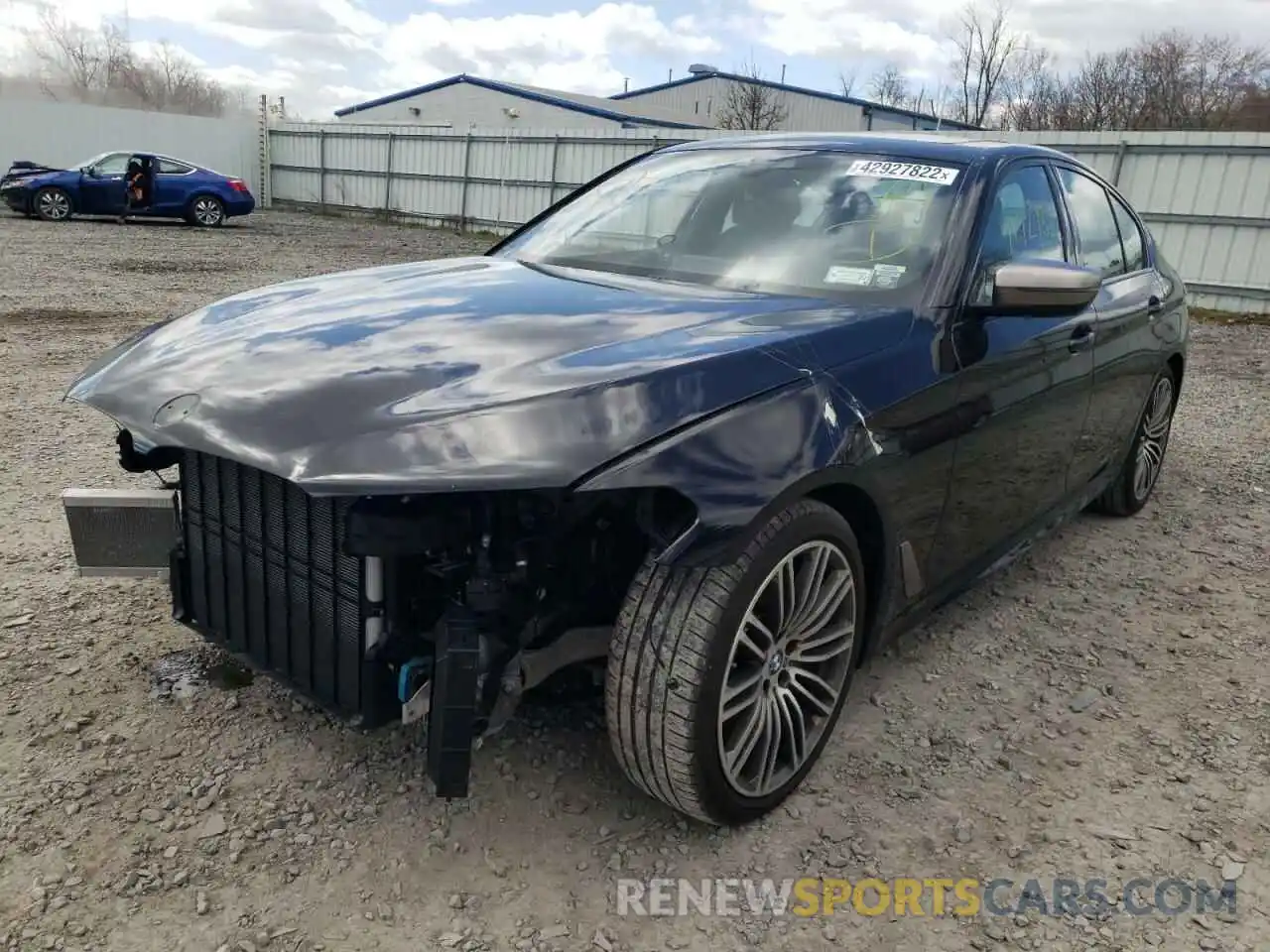 2 Photograph of a damaged car WBAJS7C0XLBN96713 BMW M5 2020