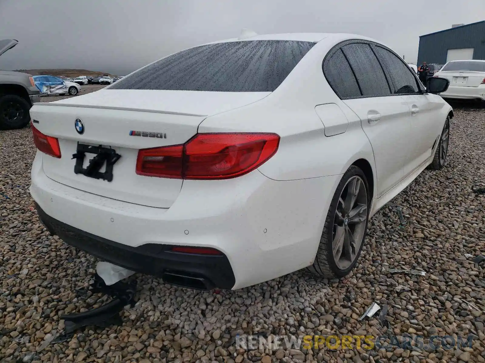 4 Фотография поврежденного автомобиля WBAJS7C0XLCD00537 BMW M5 2020