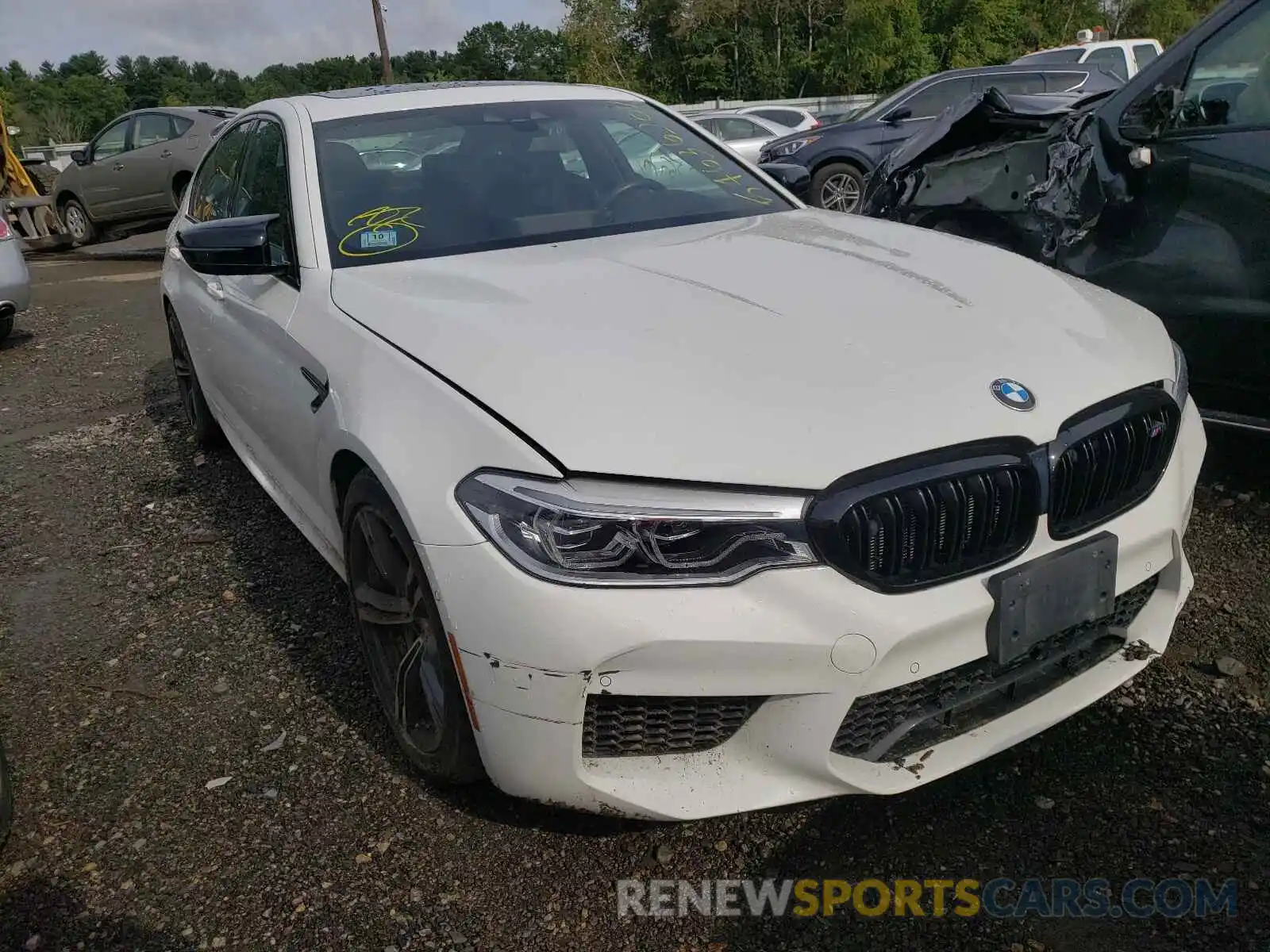 1 Photograph of a damaged car WBSJF0C00LB448920 BMW M5 2020