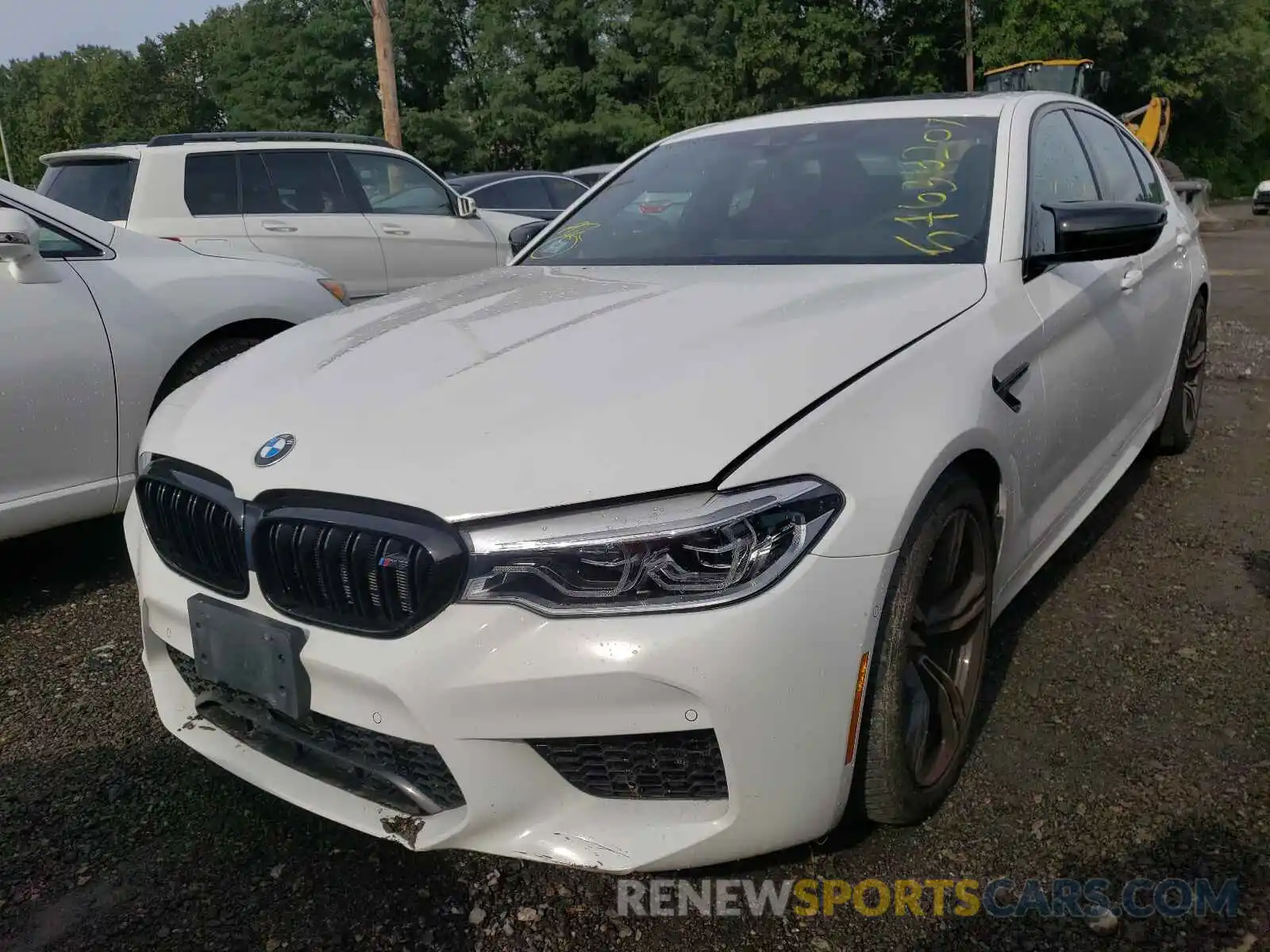 2 Photograph of a damaged car WBSJF0C00LB448920 BMW M5 2020