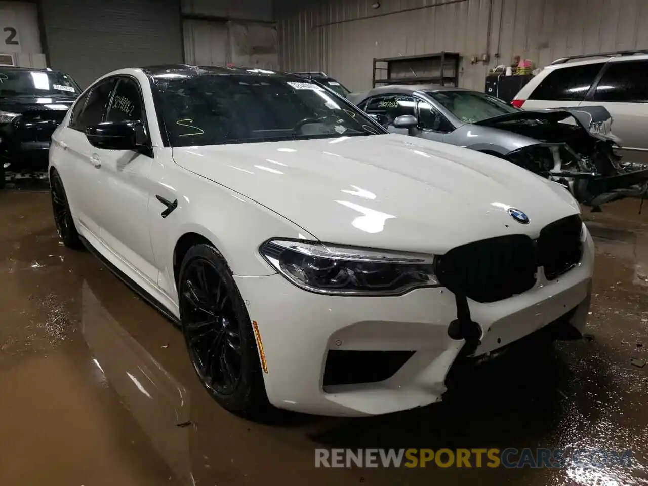 1 Photograph of a damaged car WBSJF0C00LB448982 BMW M5 2020