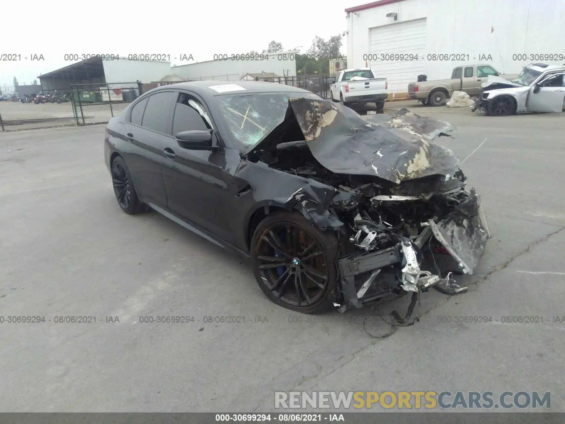 1 Photograph of a damaged car WBSJF0C00LCD67669 BMW M5 2020