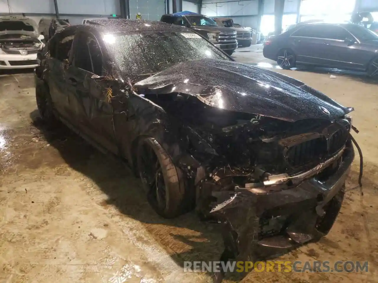 1 Photograph of a damaged car WBSJF0C00LCE58604 BMW M5 2020