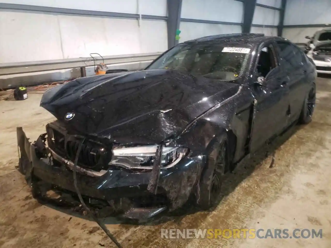 2 Photograph of a damaged car WBSJF0C00LCE58604 BMW M5 2020