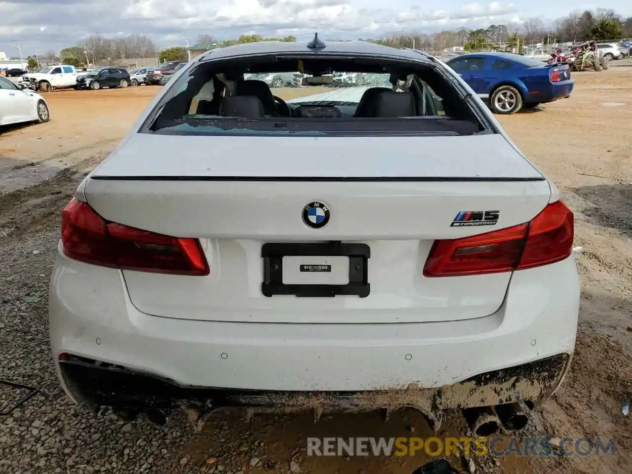 6 Photograph of a damaged car WBSJF0C00LCE65374 BMW M5 2020