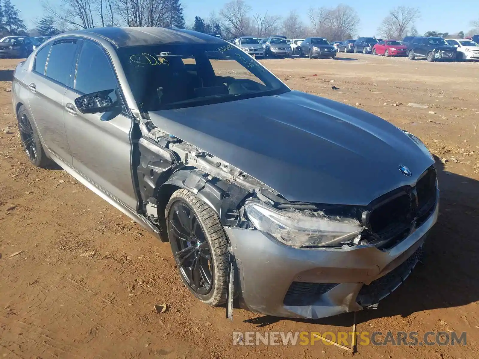 1 Photograph of a damaged car WBSJF0C01LB448828 BMW M5 2020