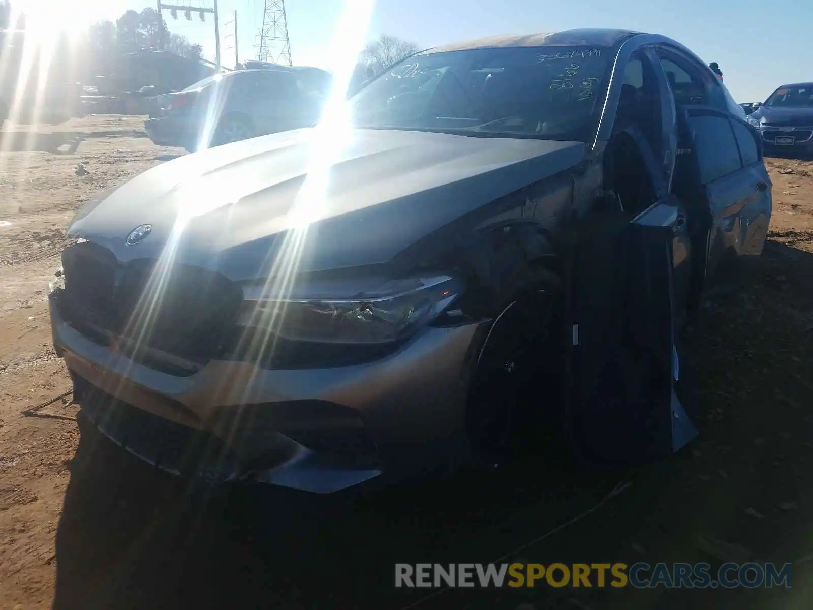 2 Photograph of a damaged car WBSJF0C01LB448828 BMW M5 2020