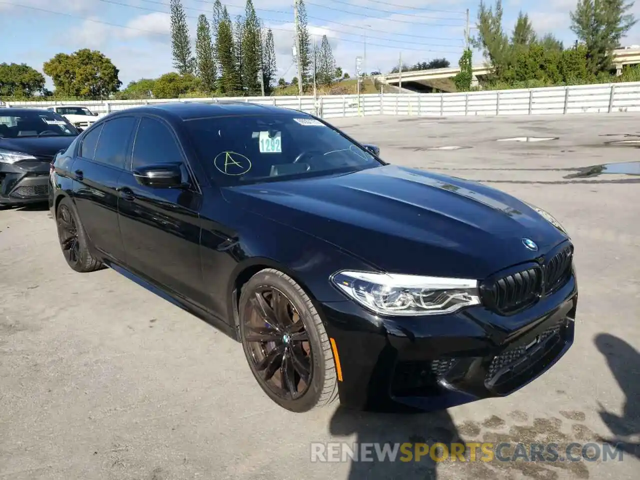 1 Photograph of a damaged car WBSJF0C02LCE29251 BMW M5 2020