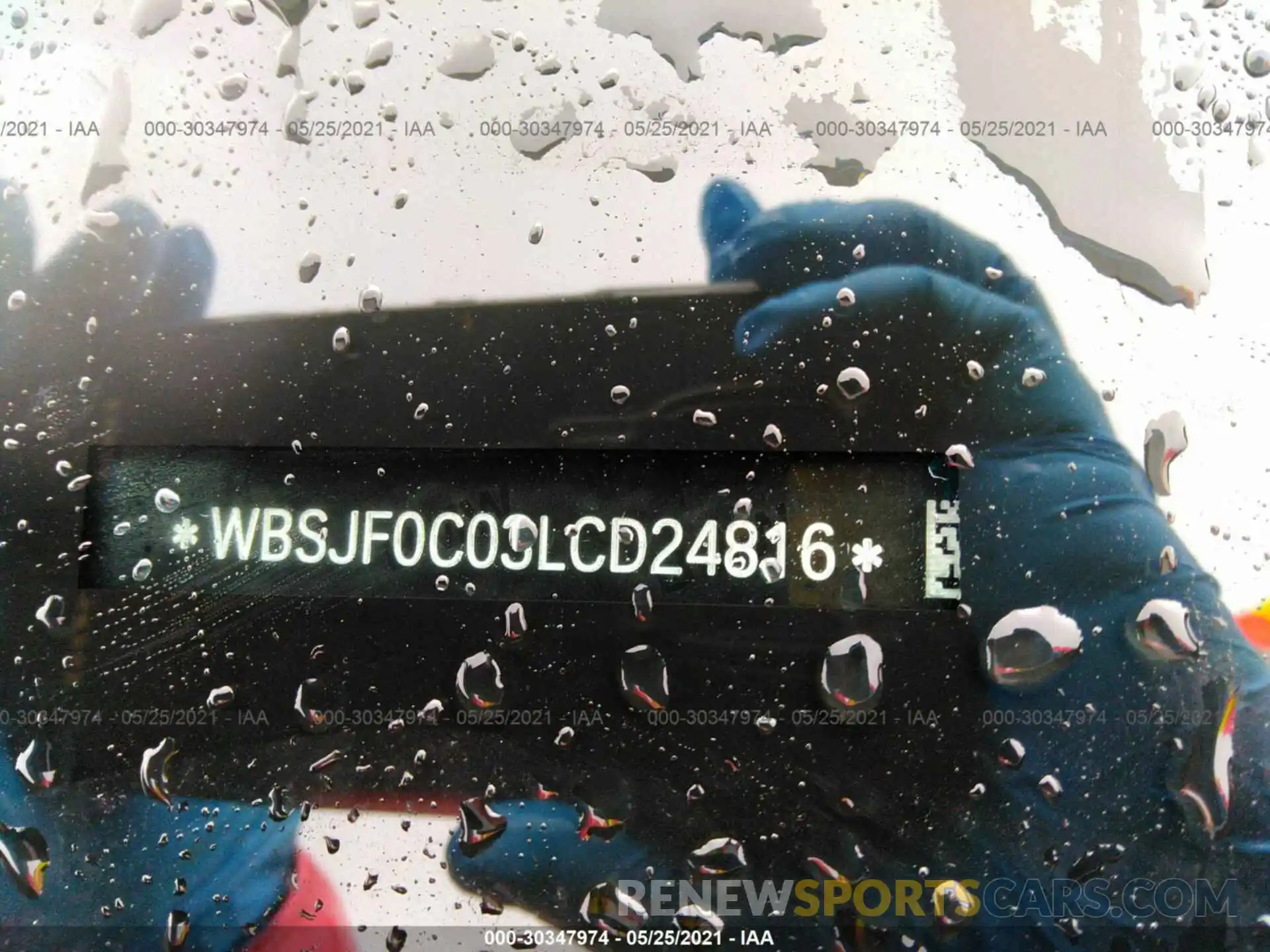 9 Фотография поврежденного автомобиля WBSJF0C03LCD24816 BMW M5 2020