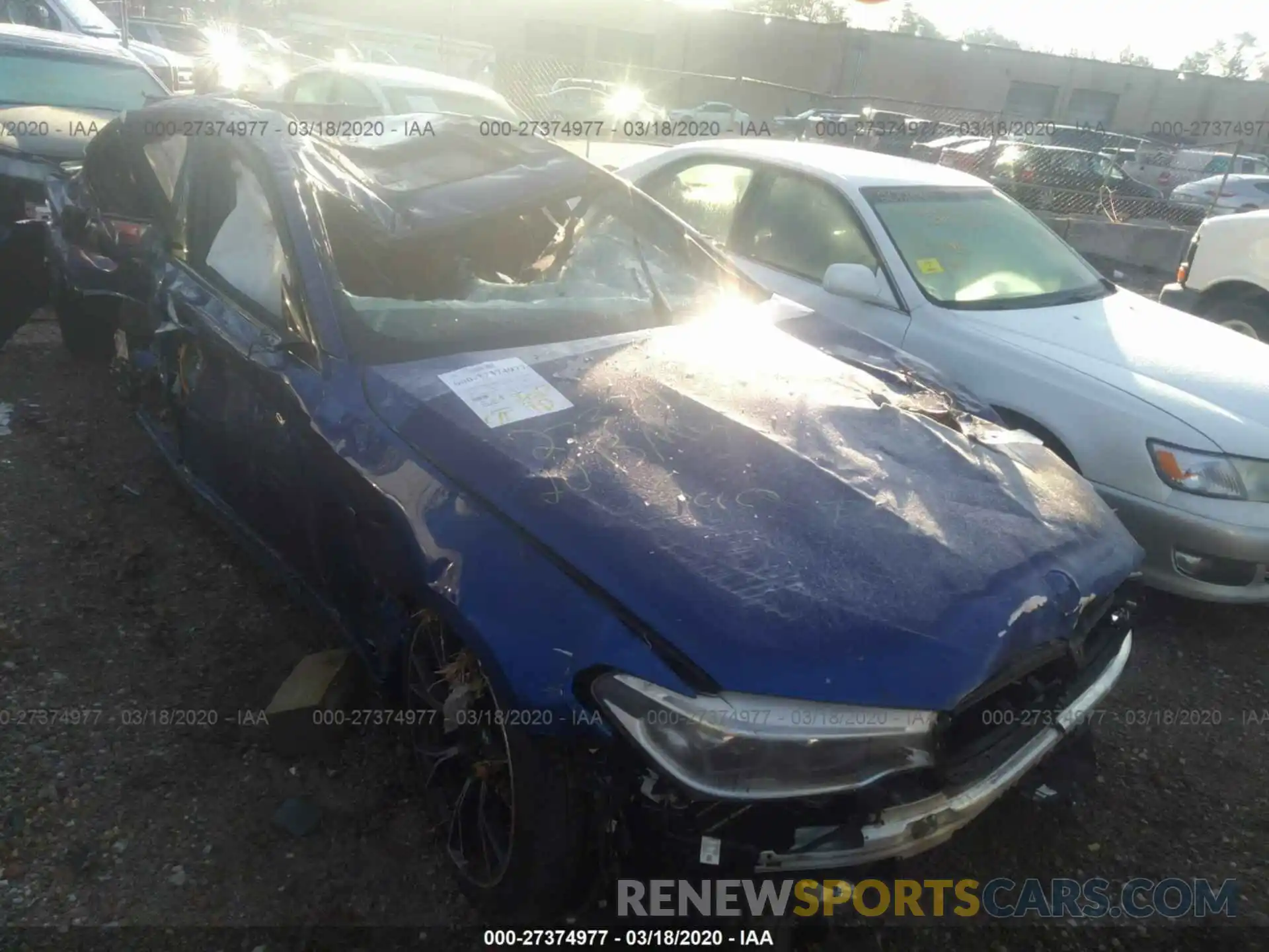 1 Photograph of a damaged car WBSJF0C03LCD62403 BMW M5 2020