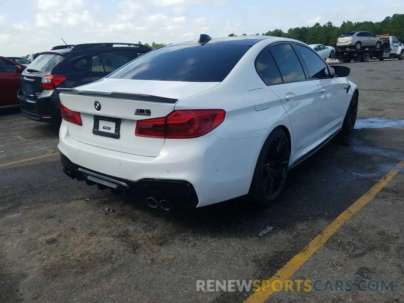 4 Photograph of a damaged car WBSJF0C04LB448872 BMW M5 2020