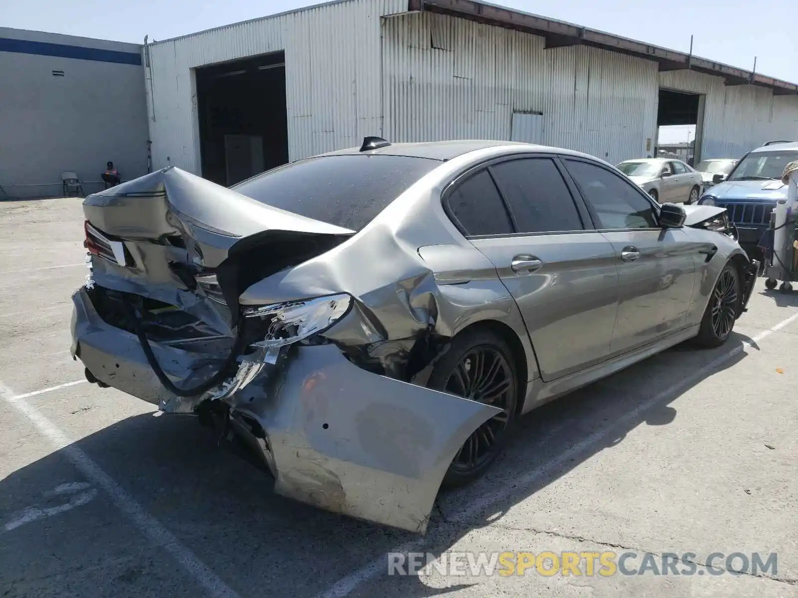 4 Photograph of a damaged car WBSJF0C04LCE49436 BMW M5 2020