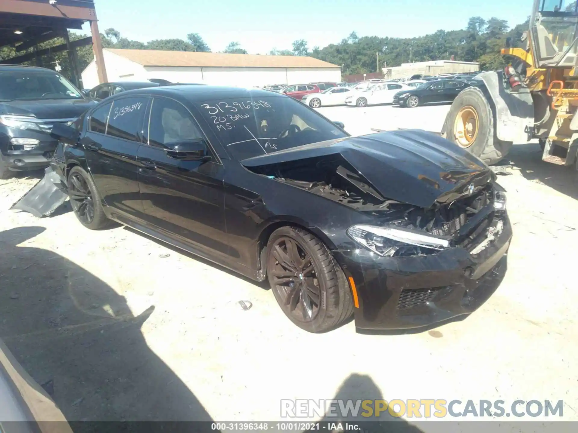 1 Photograph of a damaged car WBSJF0C05LCD52634 BMW M5 2020