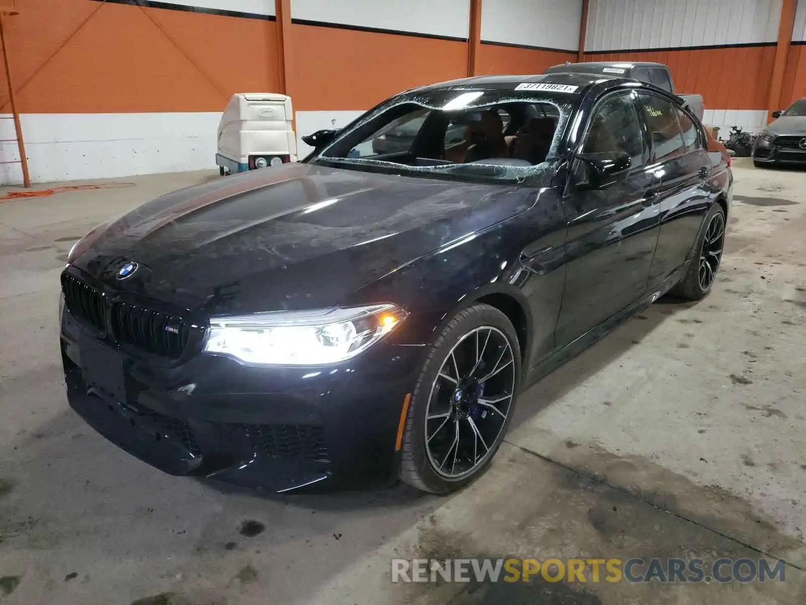 2 Photograph of a damaged car WBSJF0C05LCE35111 BMW M5 2020