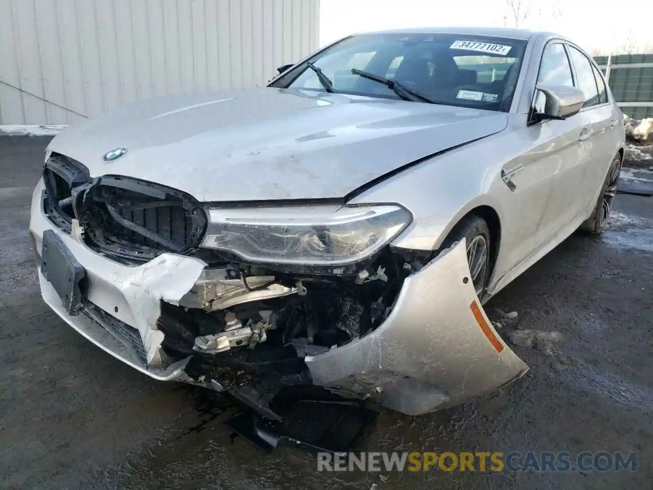 2 Photograph of a damaged car WBSJF0C06LCD38872 BMW M5 2020