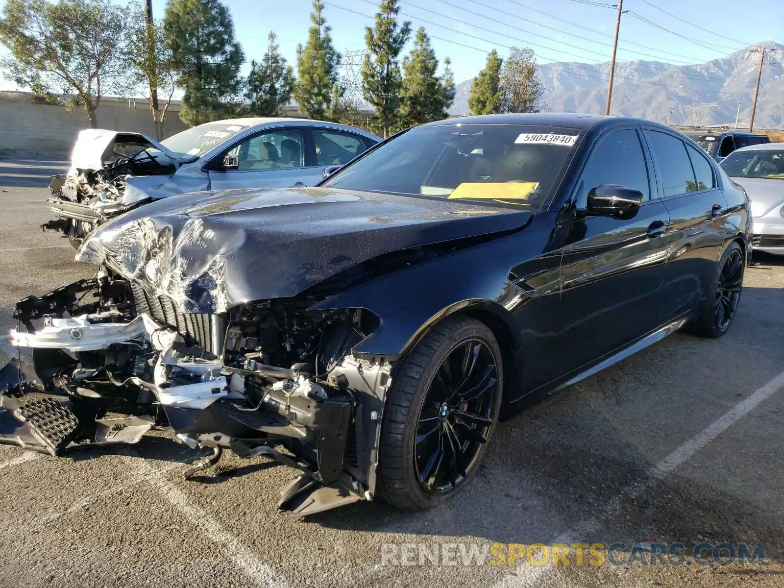 2 Photograph of a damaged car WBSJF0C06LCD39620 BMW M5 2020