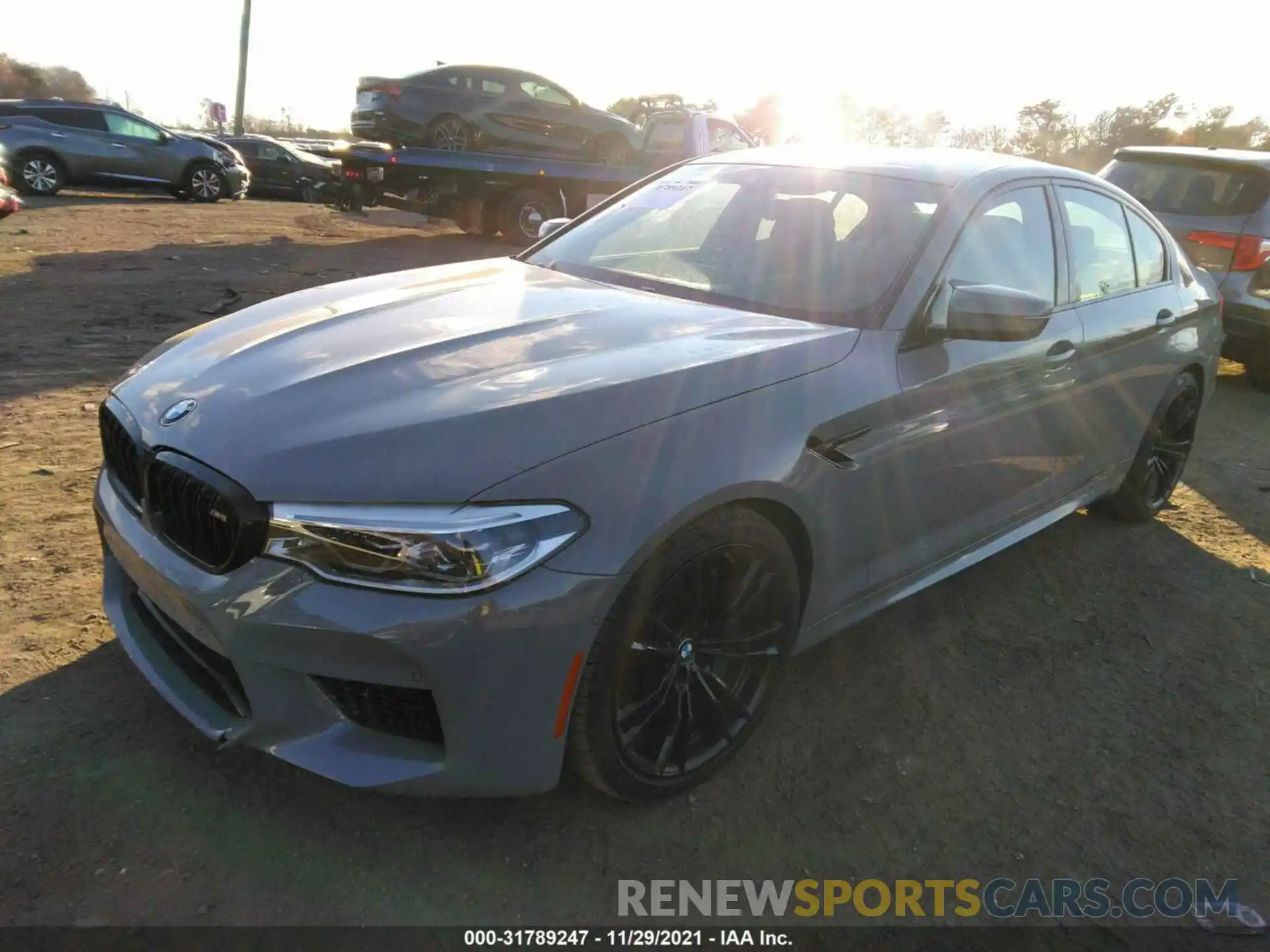 2 Photograph of a damaged car WBSJF0C06LCE82776 BMW M5 2020