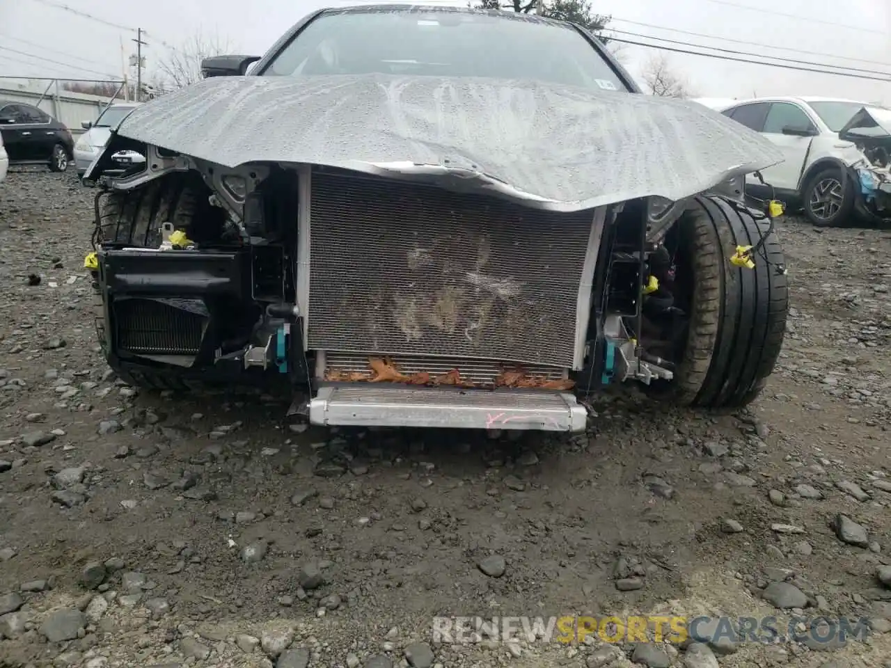 9 Photograph of a damaged car WBSJF0C07LCE15913 BMW M5 2020