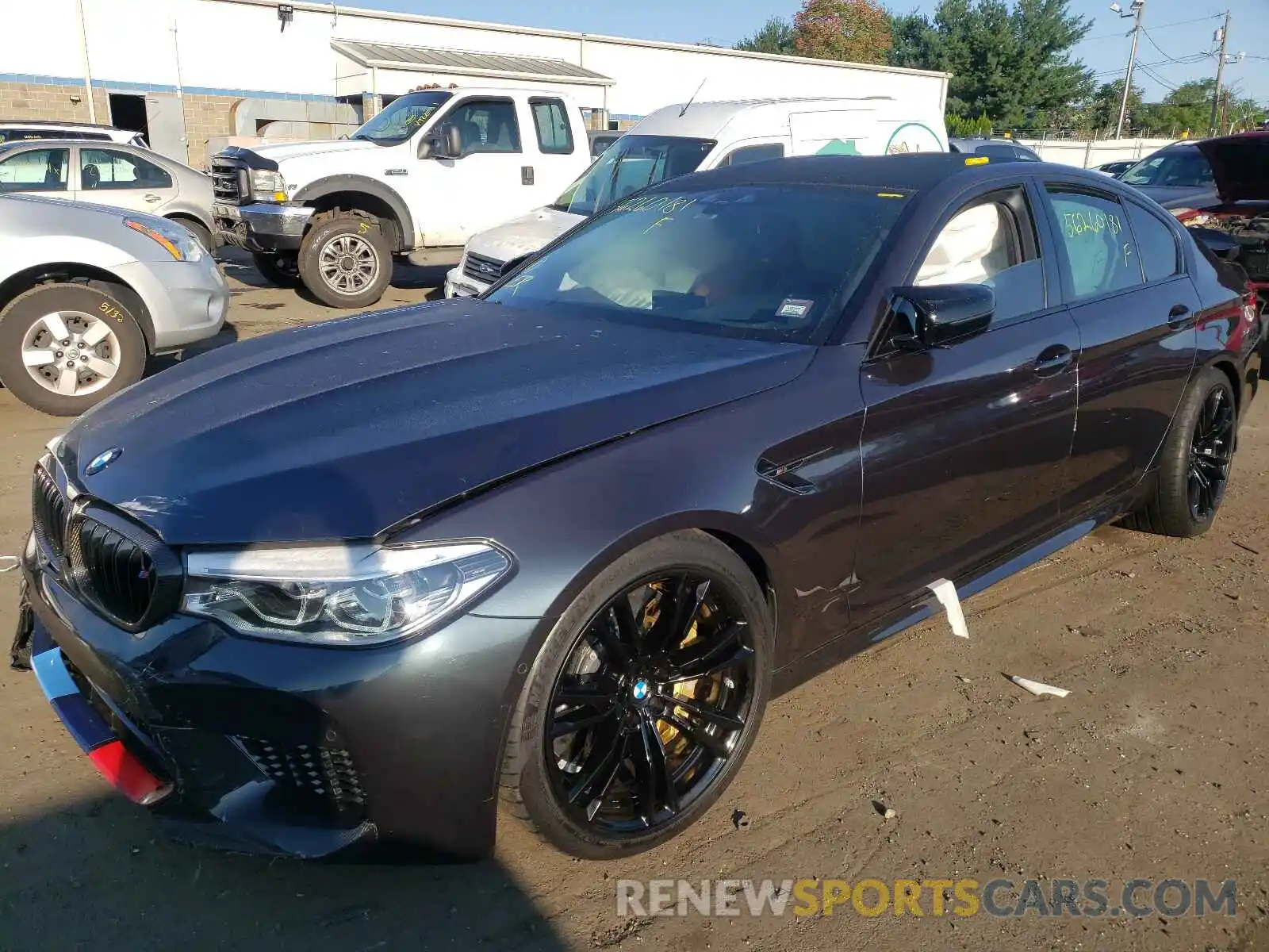 2 Photograph of a damaged car WBSJF0C07LCE25731 BMW M5 2020