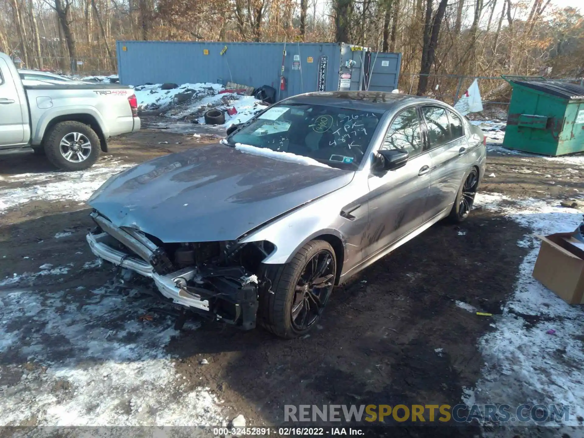 2 Photograph of a damaged car WBSJF0C08LCD48979 BMW M5 2020