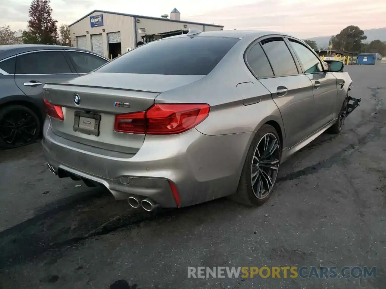 4 Photograph of a damaged car WBSJF0C09LCE01494 BMW M5 2020