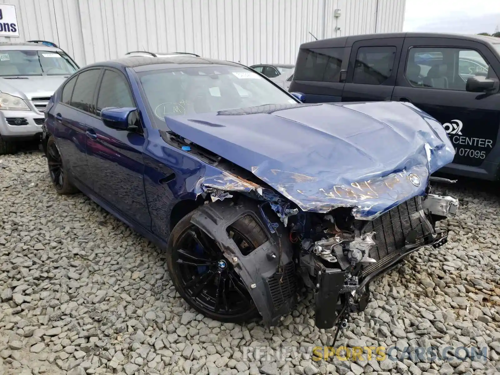 1 Photograph of a damaged car WBSJF0C09LCE86370 BMW M5 2020