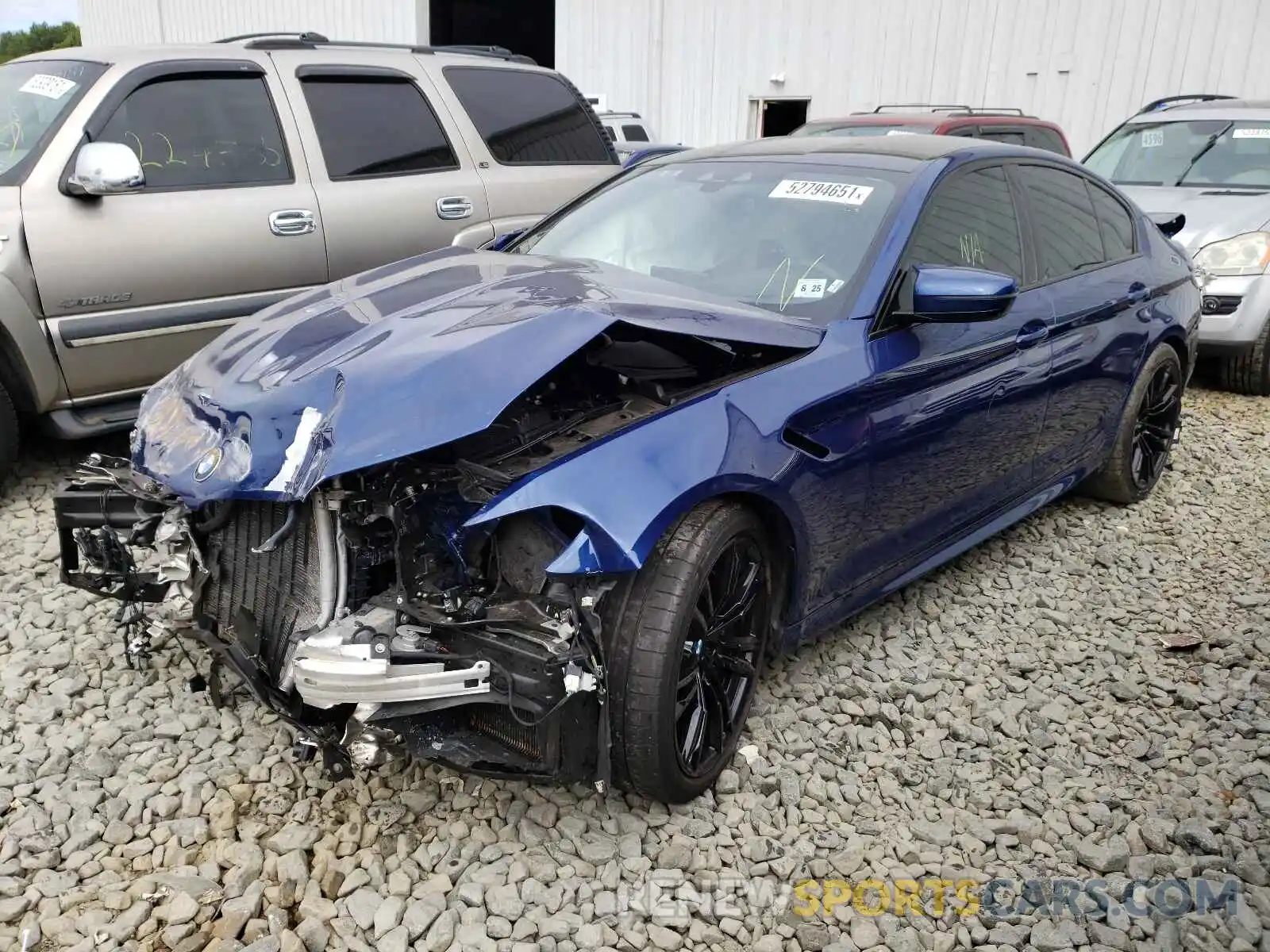 2 Photograph of a damaged car WBSJF0C09LCE86370 BMW M5 2020