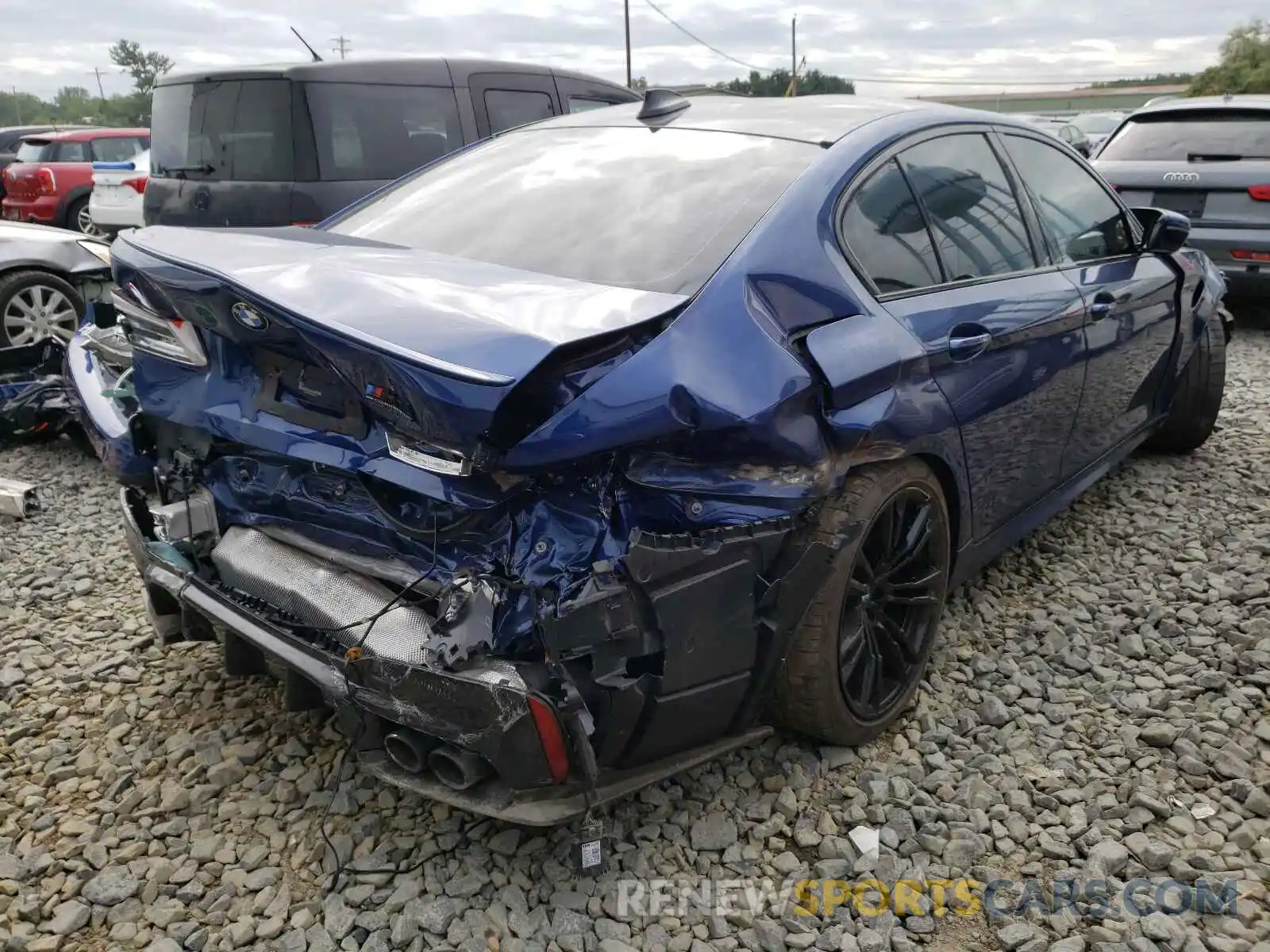 4 Photograph of a damaged car WBSJF0C09LCE86370 BMW M5 2020