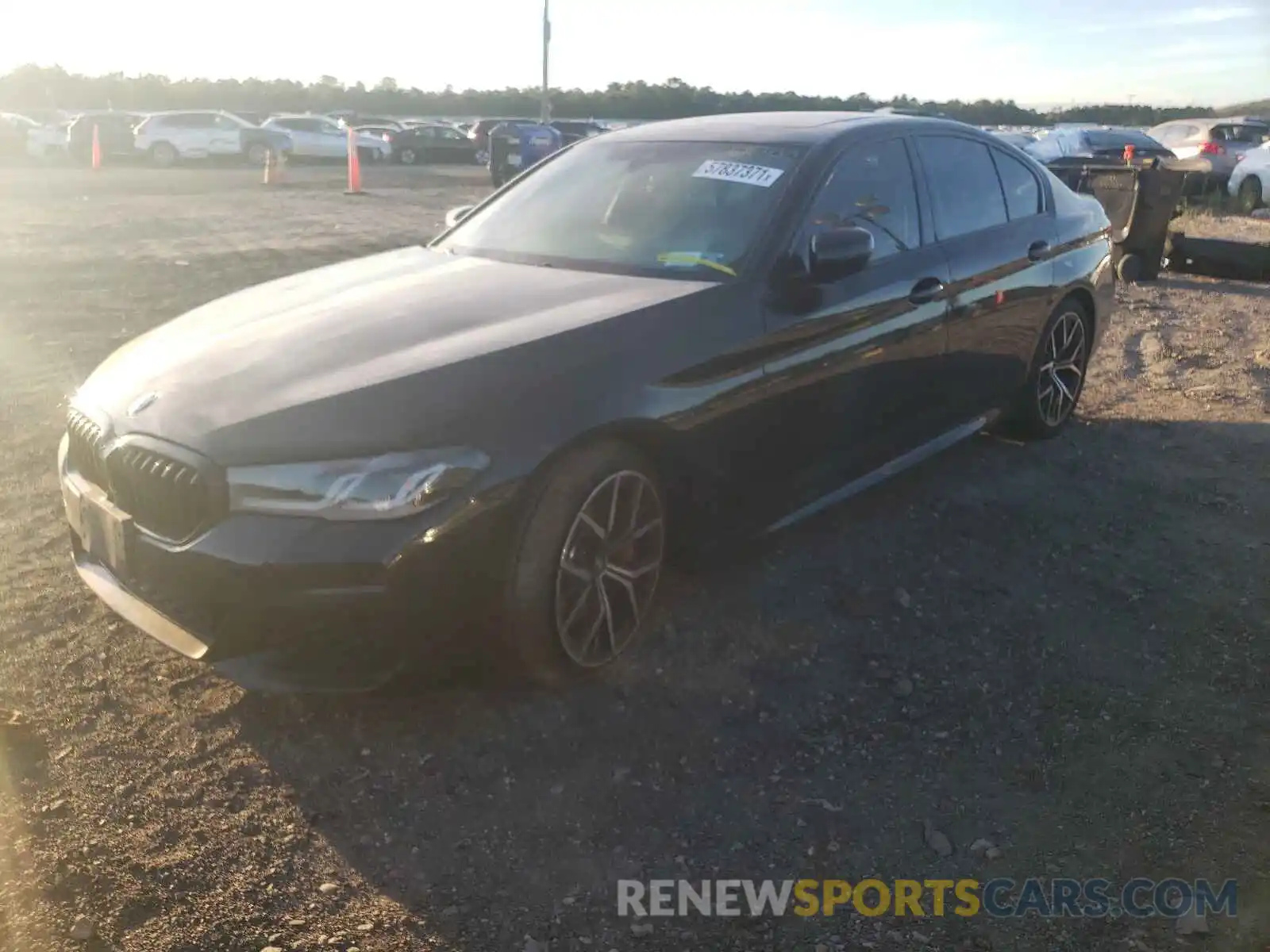 2 Photograph of a damaged car WBA13BK01MCF26064 BMW M5 2021