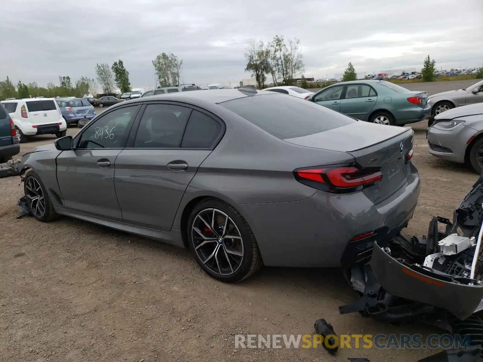 3 Photograph of a damaged car WBA13BK01MCG12491 BMW M5 2021