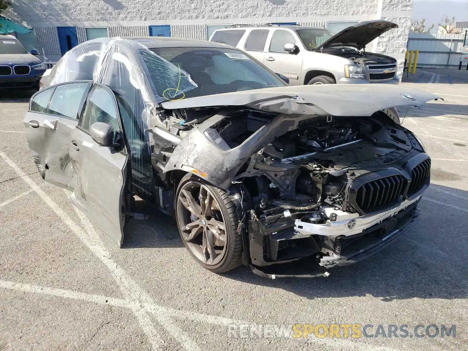 1 Photograph of a damaged car WBA13BK02MCF17423 BMW M5 2021