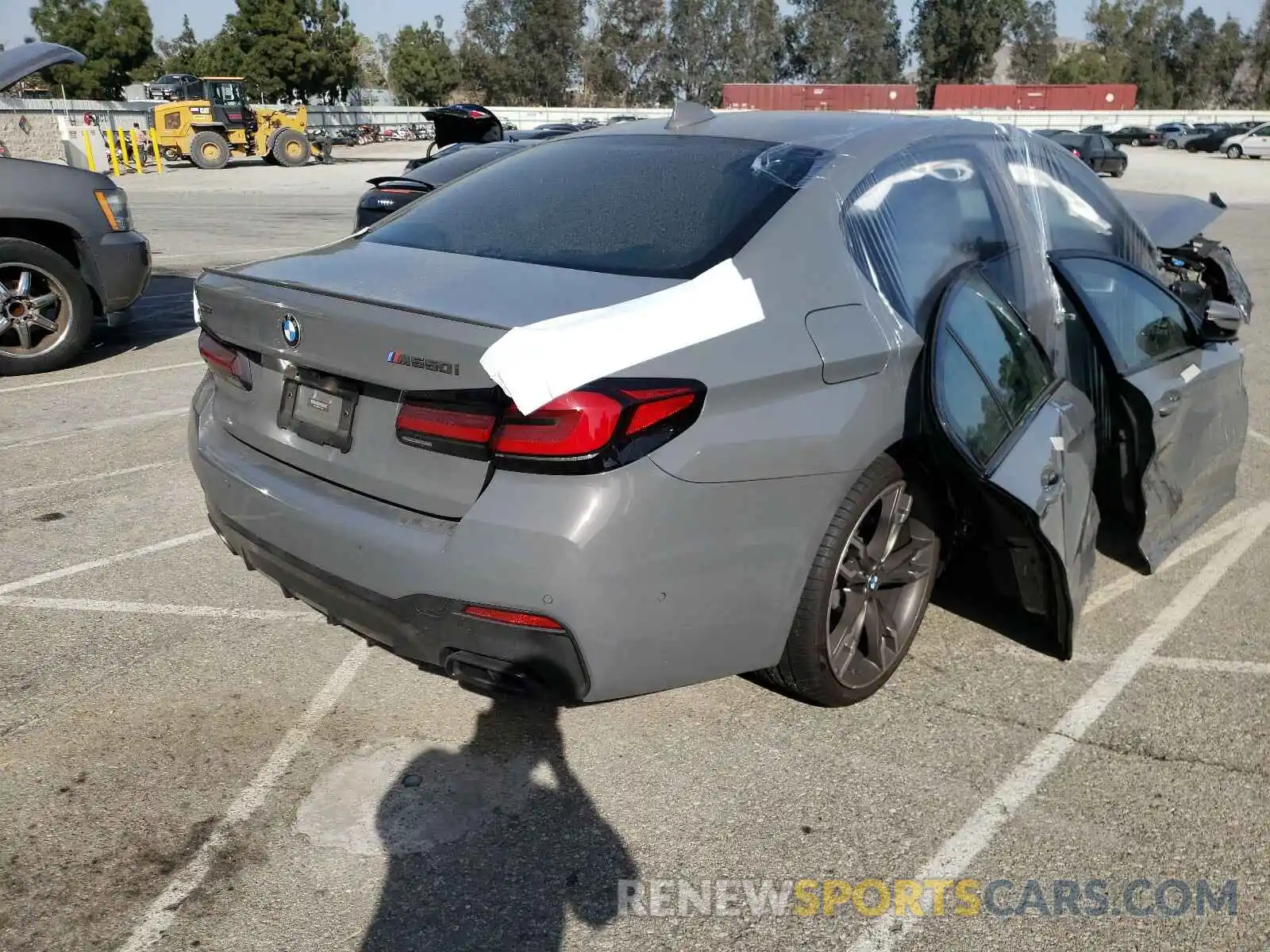 4 Photograph of a damaged car WBA13BK02MCF17423 BMW M5 2021