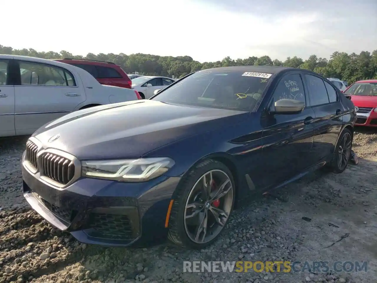 2 Photograph of a damaged car WBA13BK02MCF25277 BMW M5 2021