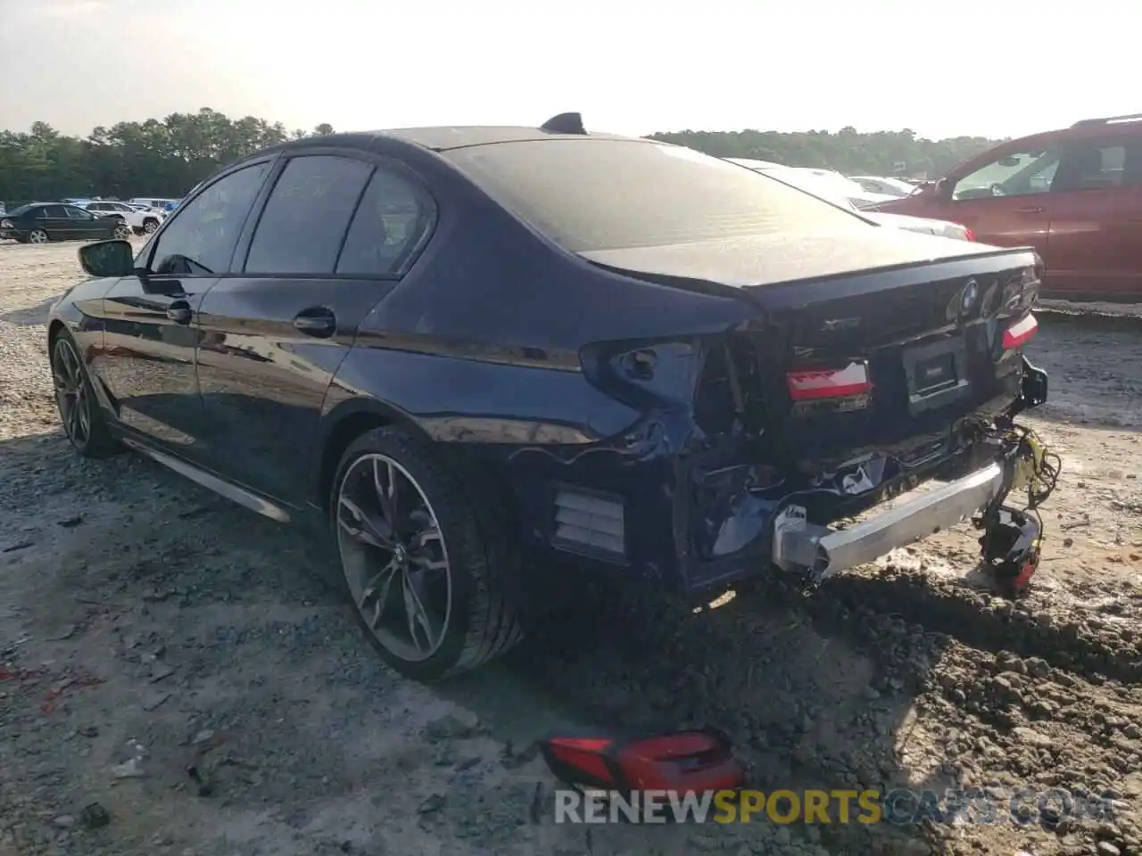 3 Photograph of a damaged car WBA13BK02MCF25277 BMW M5 2021