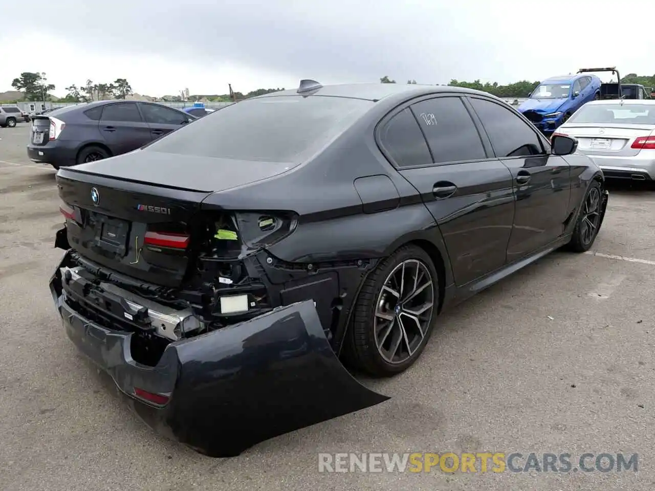 4 Photograph of a damaged car WBA13BK04MCF93550 BMW M5 2021