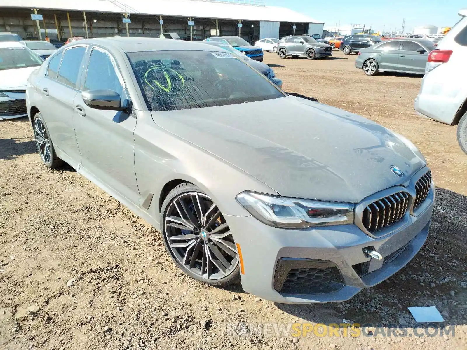 1 Photograph of a damaged car WBA13BK06MCG09750 BMW M5 2021