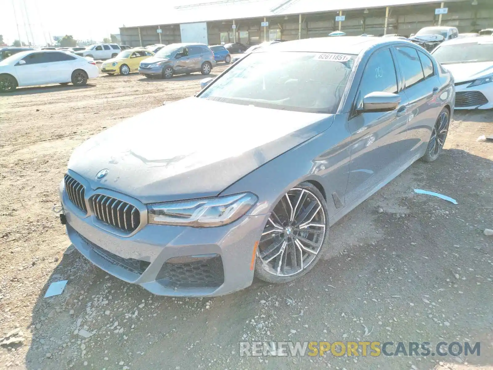 2 Photograph of a damaged car WBA13BK06MCG09750 BMW M5 2021