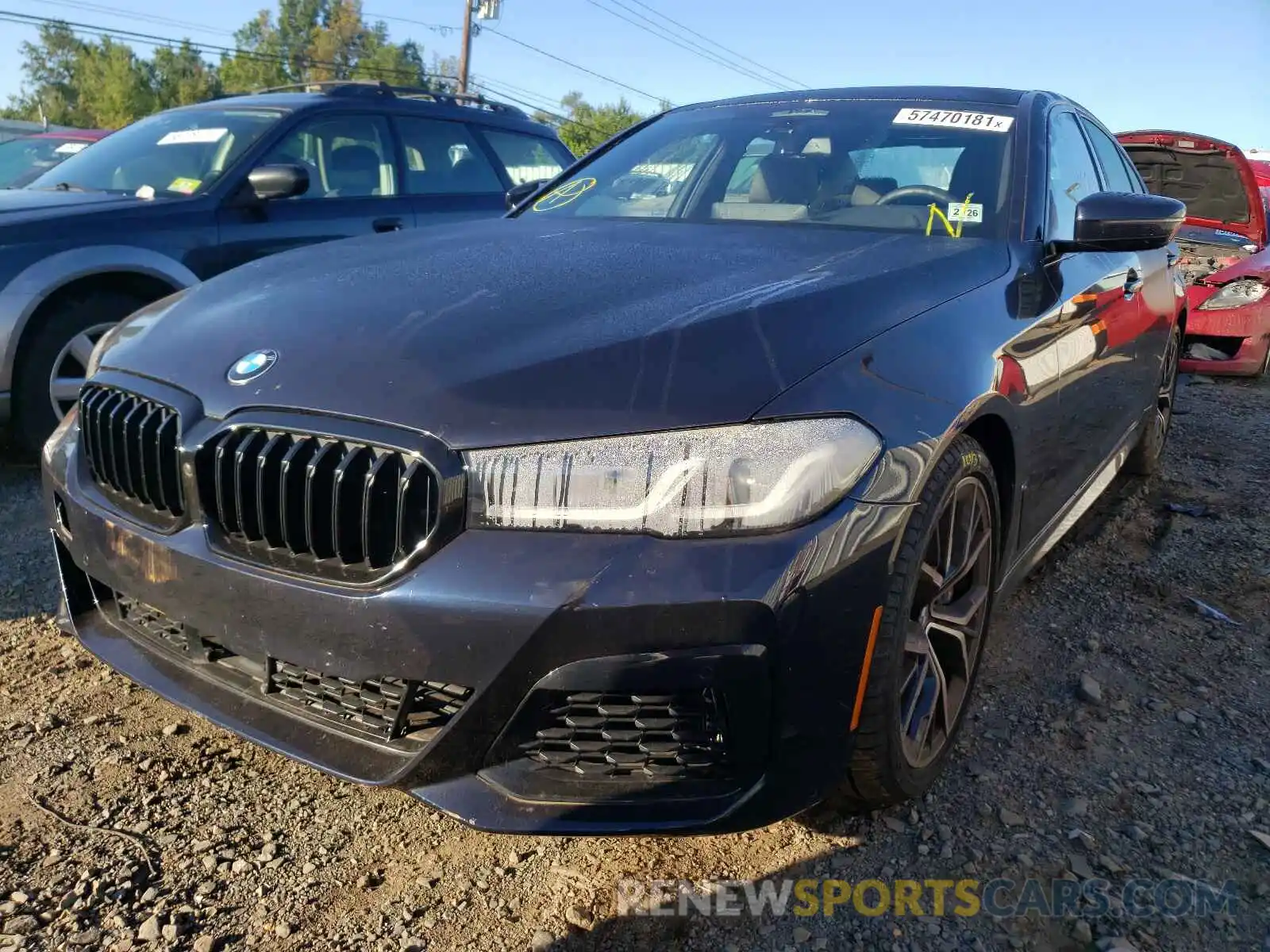 2 Photograph of a damaged car WBA13BK06MCG21946 BMW M5 2021