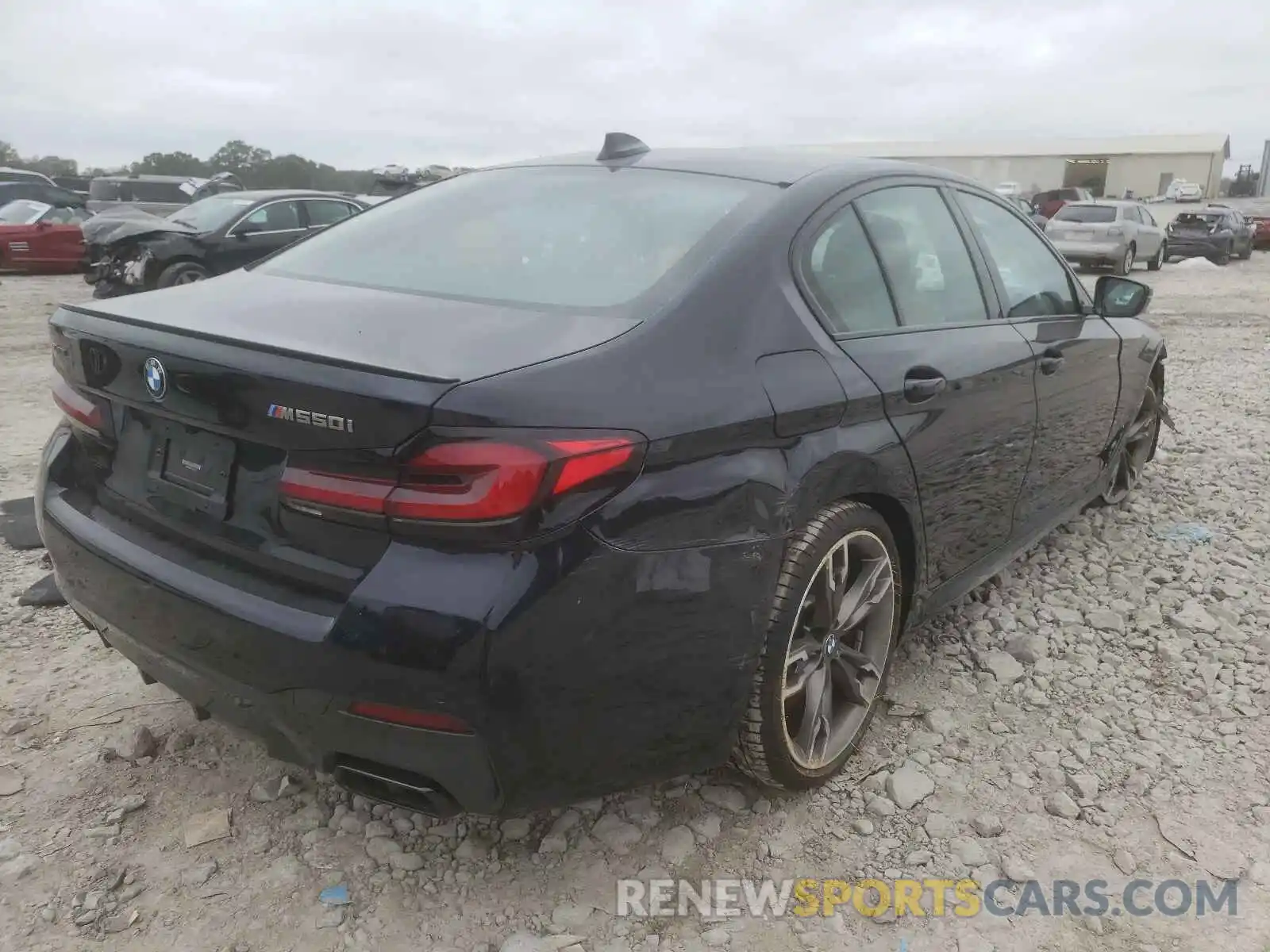 4 Photograph of a damaged car WBA13BK07MCF05588 BMW M5 2021