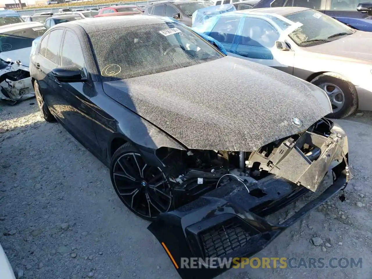 1 Photograph of a damaged car WBA13BK09MCG19219 BMW M5 2021