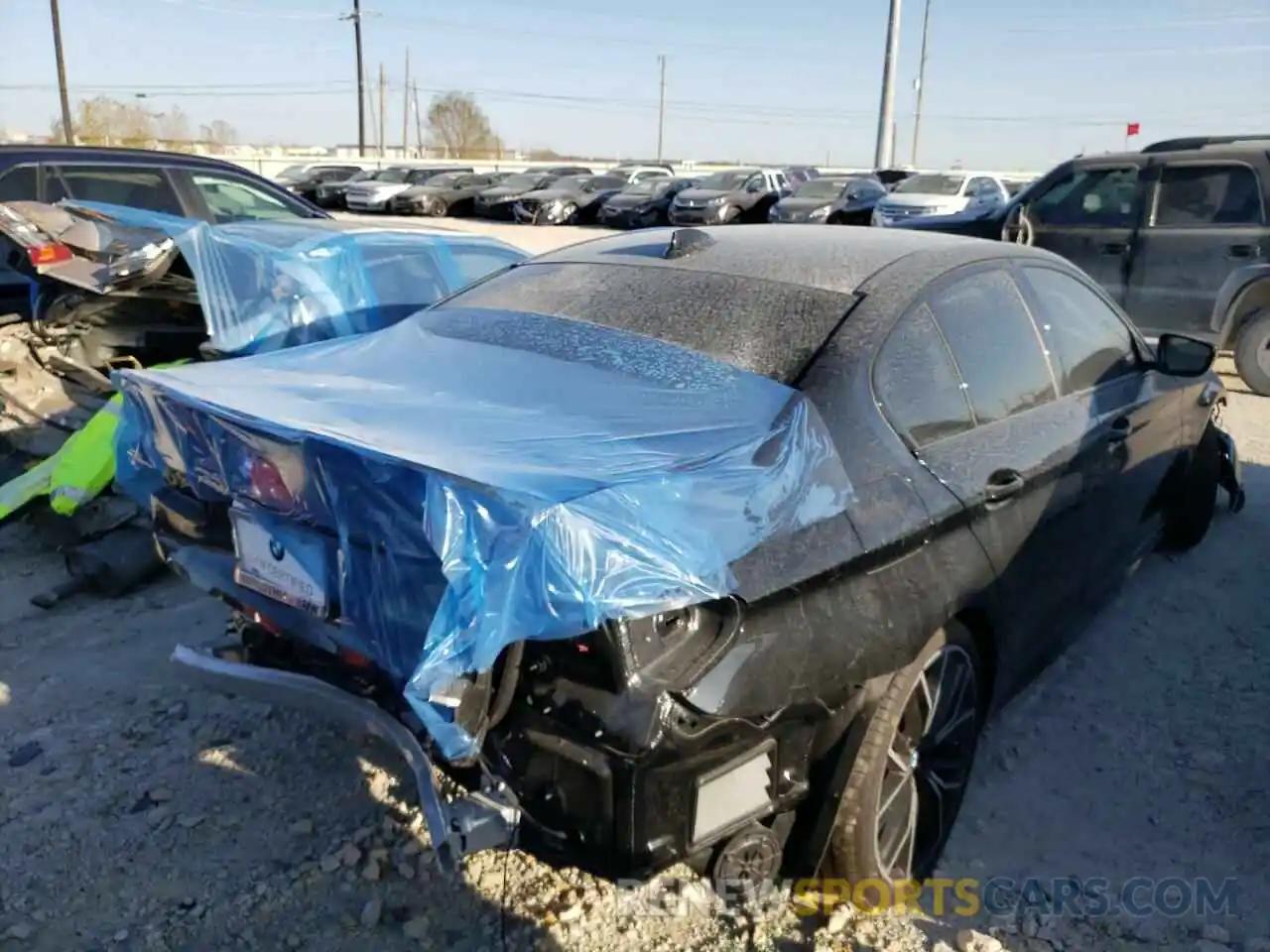 4 Photograph of a damaged car WBA13BK09MCG19219 BMW M5 2021