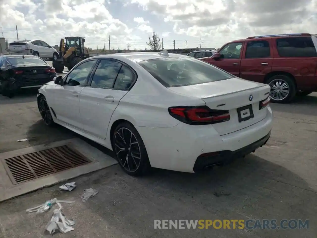 3 Photograph of a damaged car WBA13BK0XMCF87056 BMW M5 2021