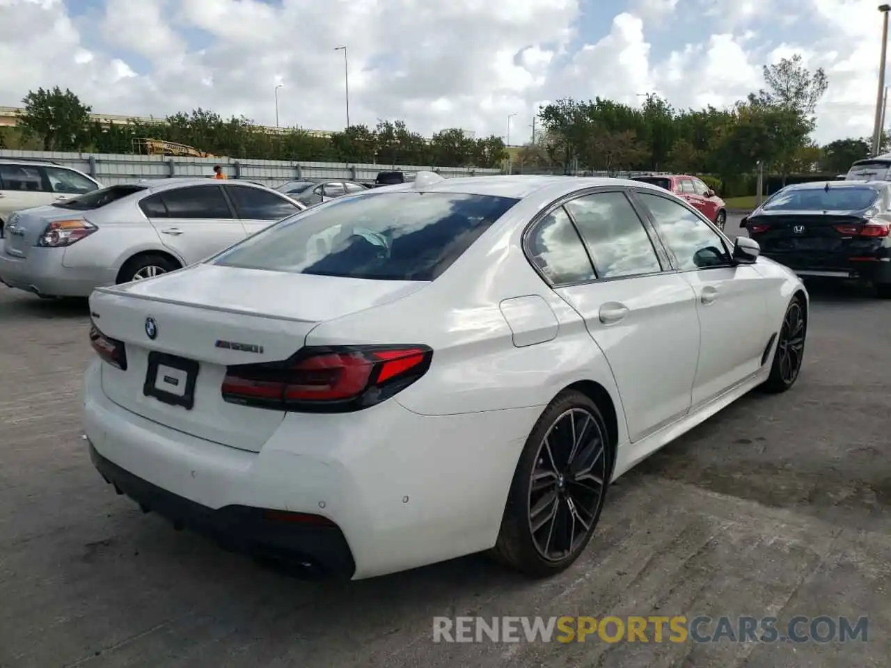 4 Photograph of a damaged car WBA13BK0XMCF87056 BMW M5 2021