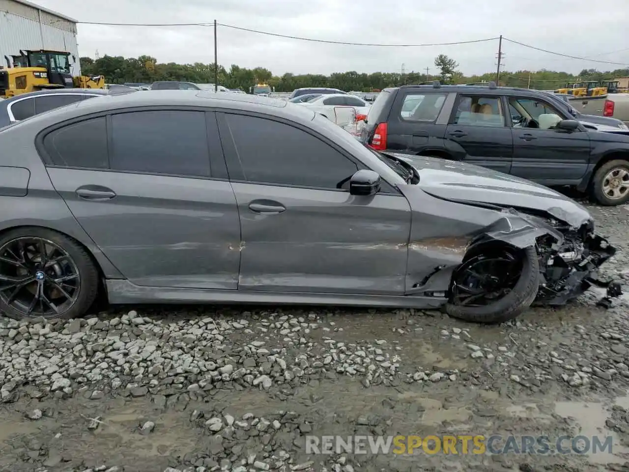 9 Photograph of a damaged car WBA13BK0XMCF97456 BMW M5 2021