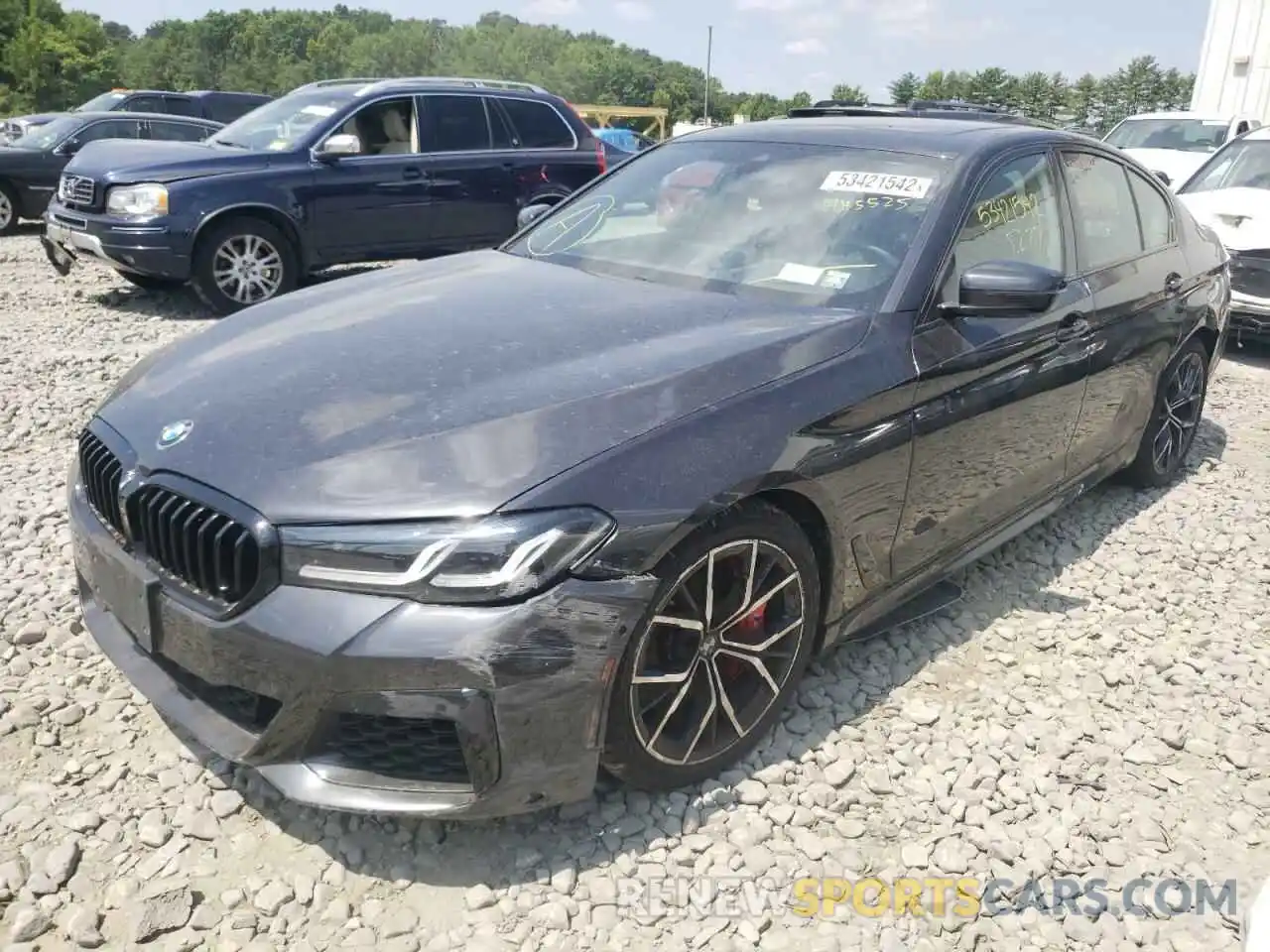 2 Photograph of a damaged car WBA13BK0XMCH45525 BMW M5 2021