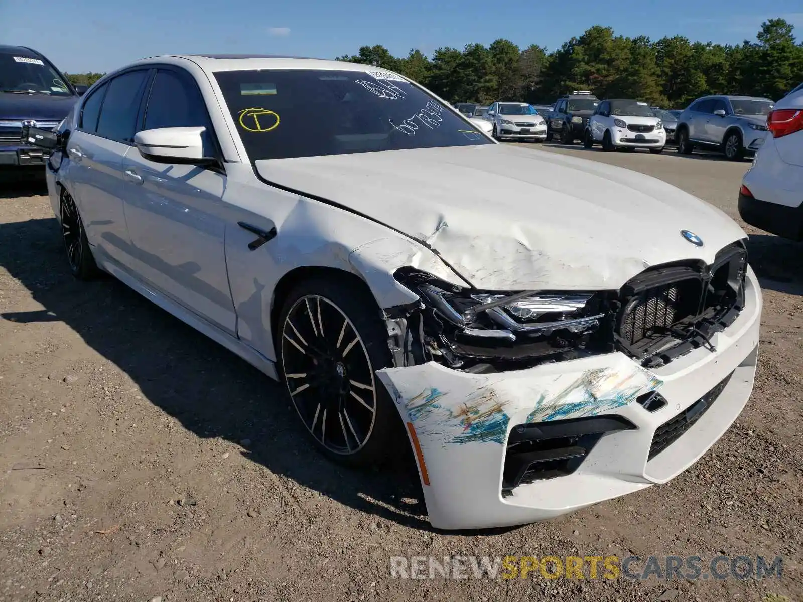 1 Photograph of a damaged car WBS83CH00MCF47298 BMW M5 2021