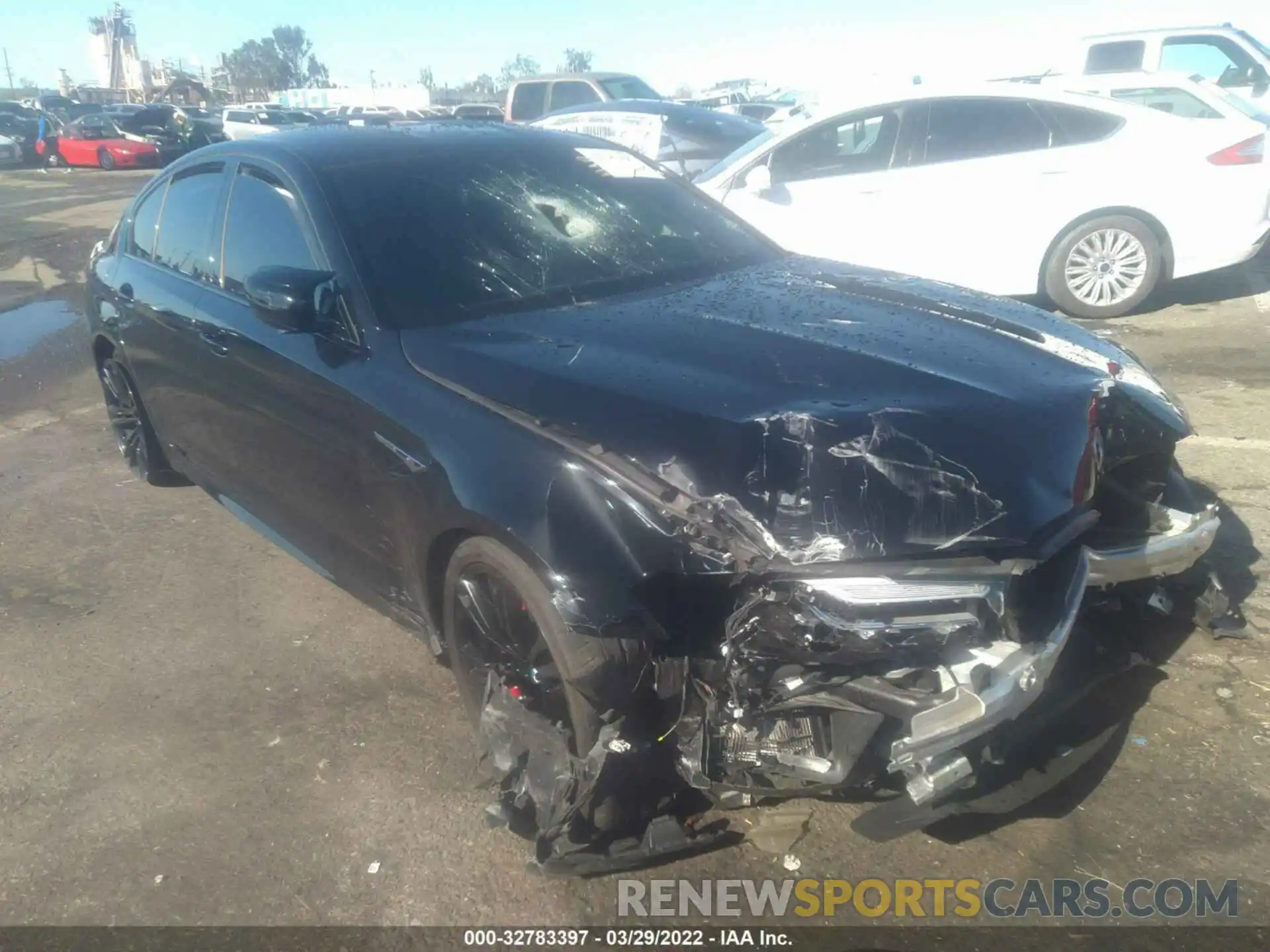 1 Photograph of a damaged car WBS83CH00MCF69897 BMW M5 2021