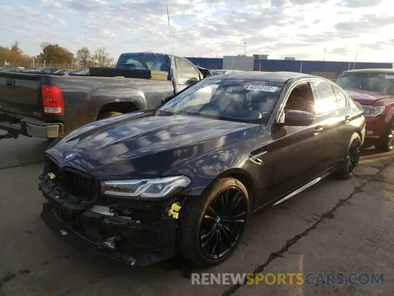 2 Photograph of a damaged car WBS83CH01MCF26346 BMW M5 2021