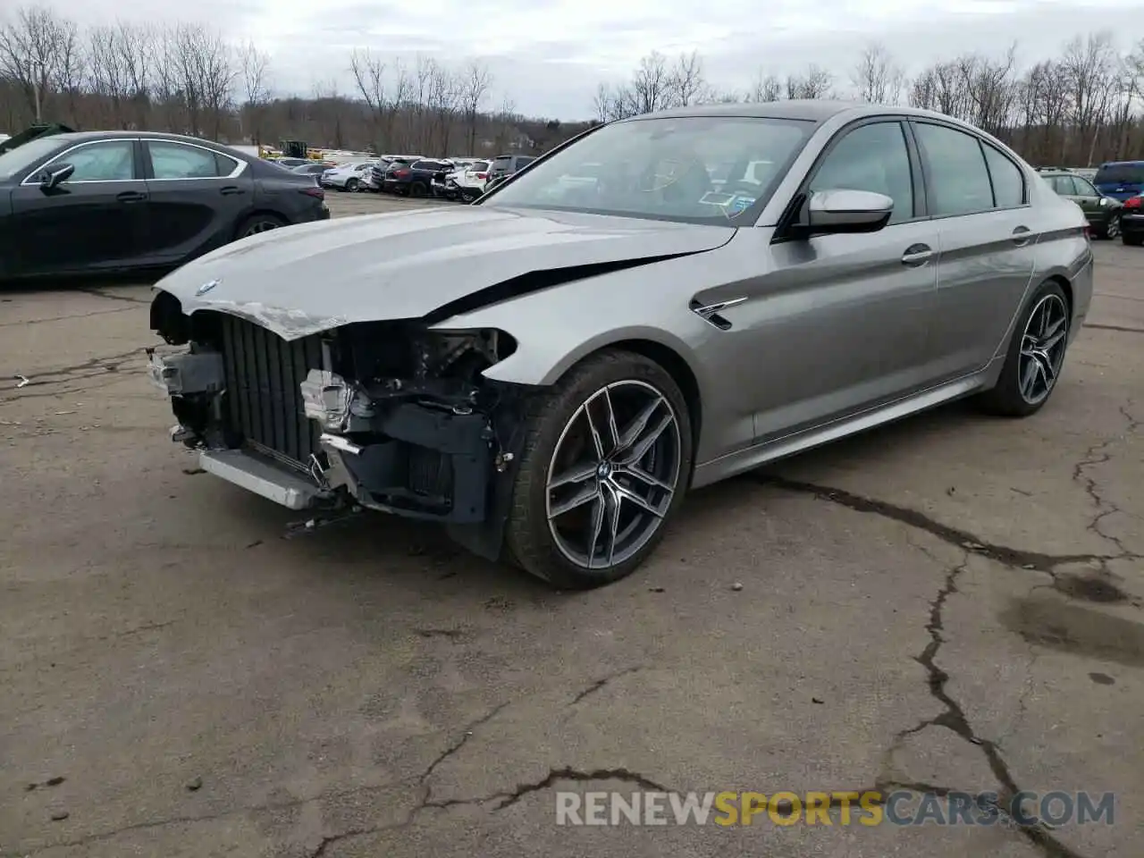 2 Photograph of a damaged car WBS83CH02MCF23021 BMW M5 2021